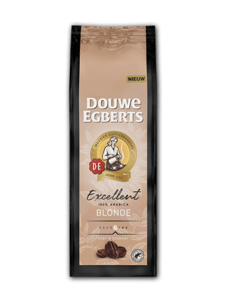 douwe egberts koffiebonen excellent blonde