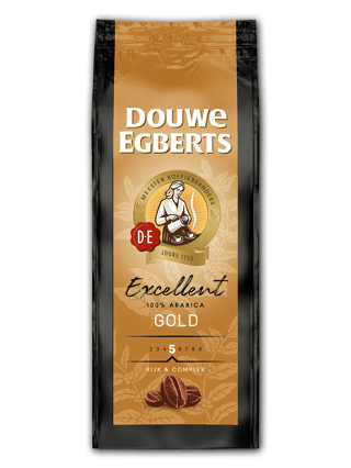 de koffiebonen excellent gold 1000 gram