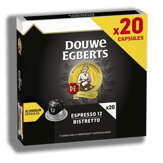douwe egberts koffiecups espresso ristretto zijkant
