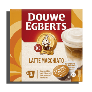 de koffiecups dolce gusto latte macchiato front