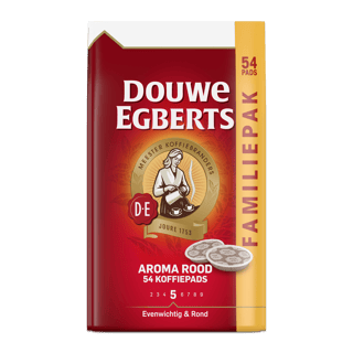 douwe egberts koffiepads aroma rood