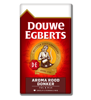 douwe egberts aroma rood filterkoffie donker