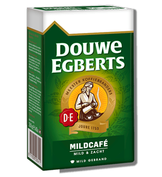 douwe egberts filterkoffie mildcafe zijkant