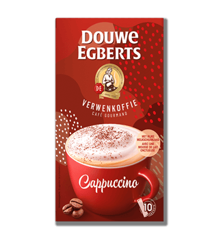 douwe egberts oploskoffie cappuccino