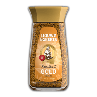 douwe egberts oploskoffie excellent gold