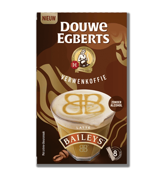 douwe egberts oploskoffie latte baileys
