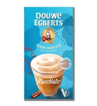 douwe egberts oploskoffie latte macchiato verwenkoffie
