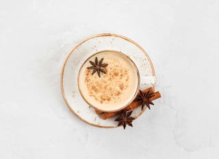 chai latte recept
