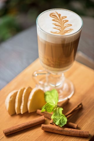 gember cappuccino recept