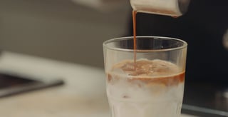 iced latte recept
