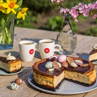 koffie chocolade cheesecake recept