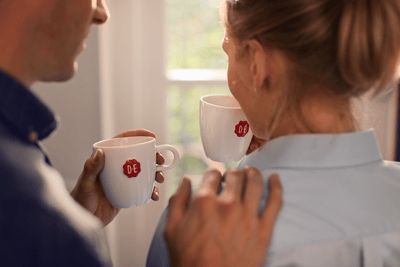 koppel met douwe egberts koppen