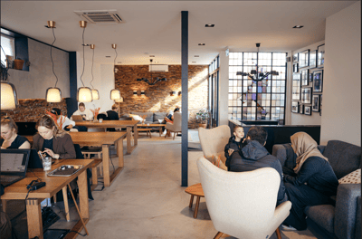 de cafe leeuwarden binnen