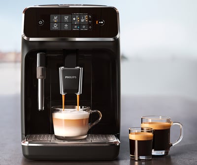 volautomatische koffiemachine sfeer