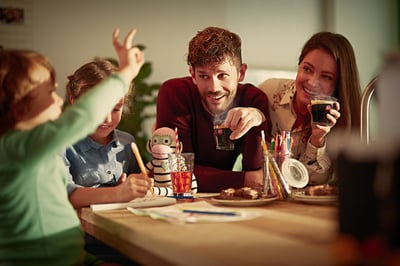 de filter coffee hero visual family