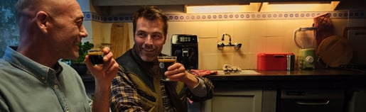 truckdriver website geen button