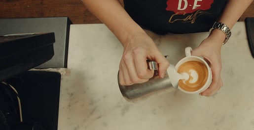 hero banner latte art hartje