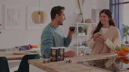 de koffiecups hero visual mobile