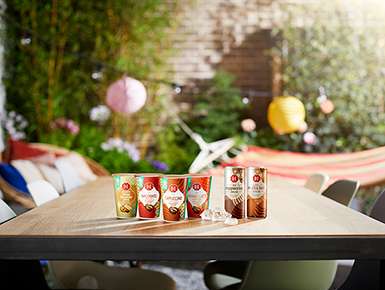 de ice coffee probeer alle smaken