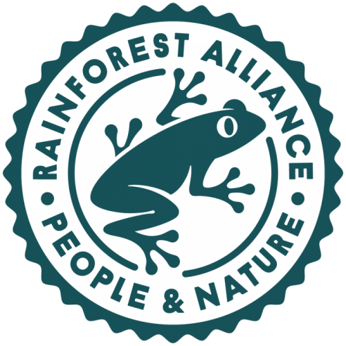 rainforet alliance people nature logo