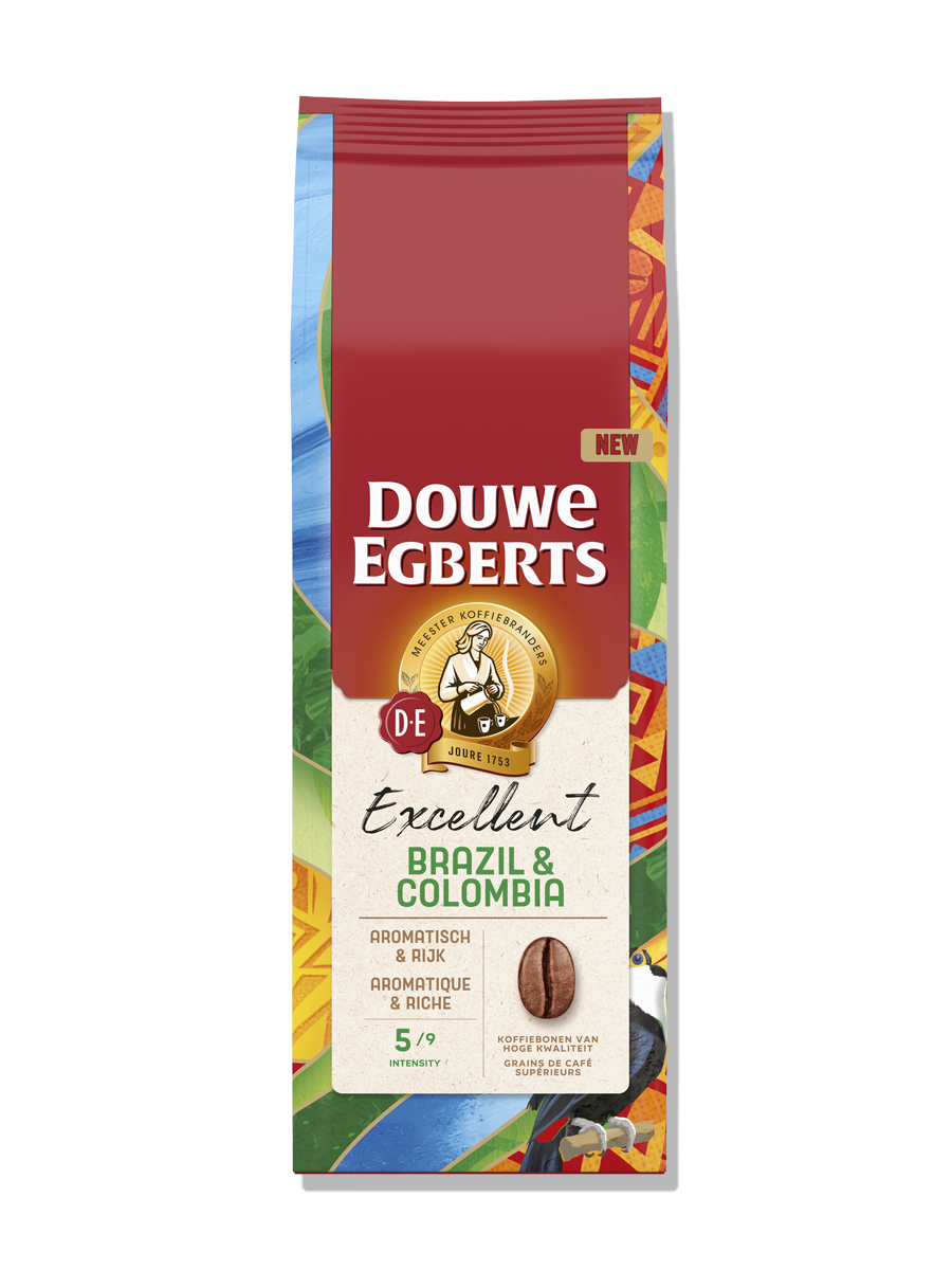 de koffiebonen excellent brazil colombia