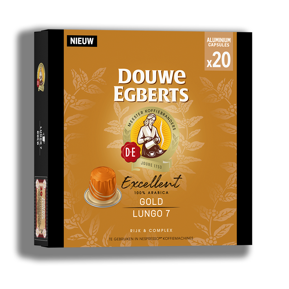 douwe egberts koffiecups excellent gold