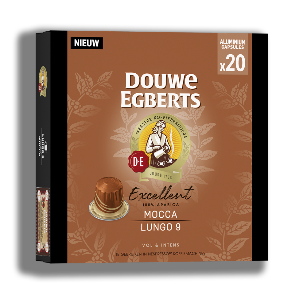 douwe egberts koffiecups excellent mocca