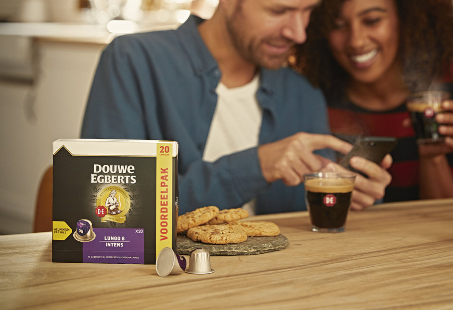 de koffiecups lungo intens cookies
