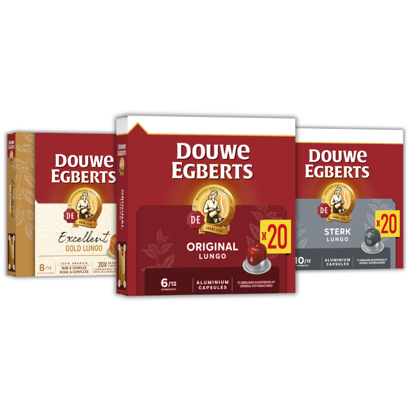 Koffiecups producten pagina