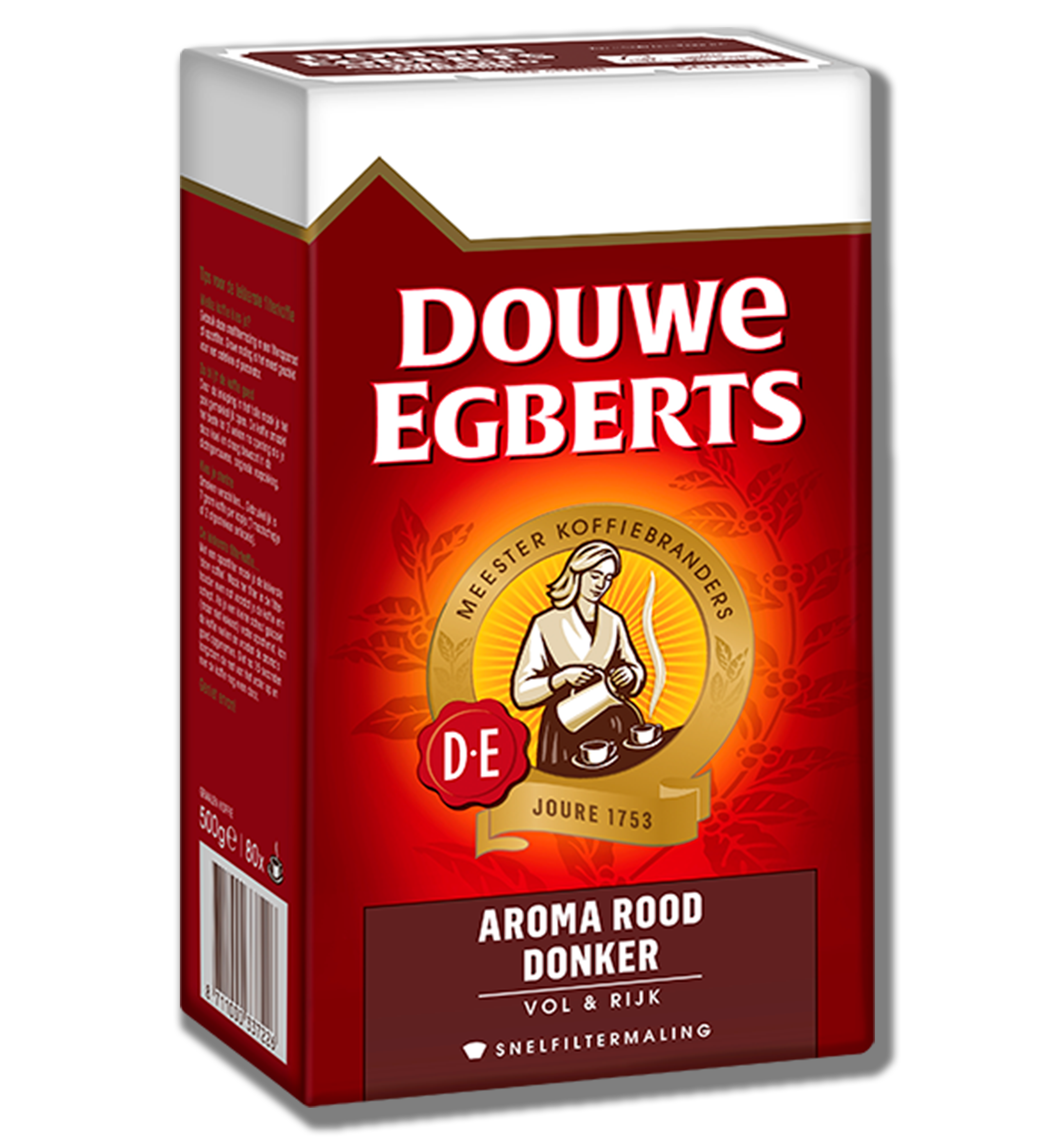 douwe egberts filterkoffie aroma rood donker