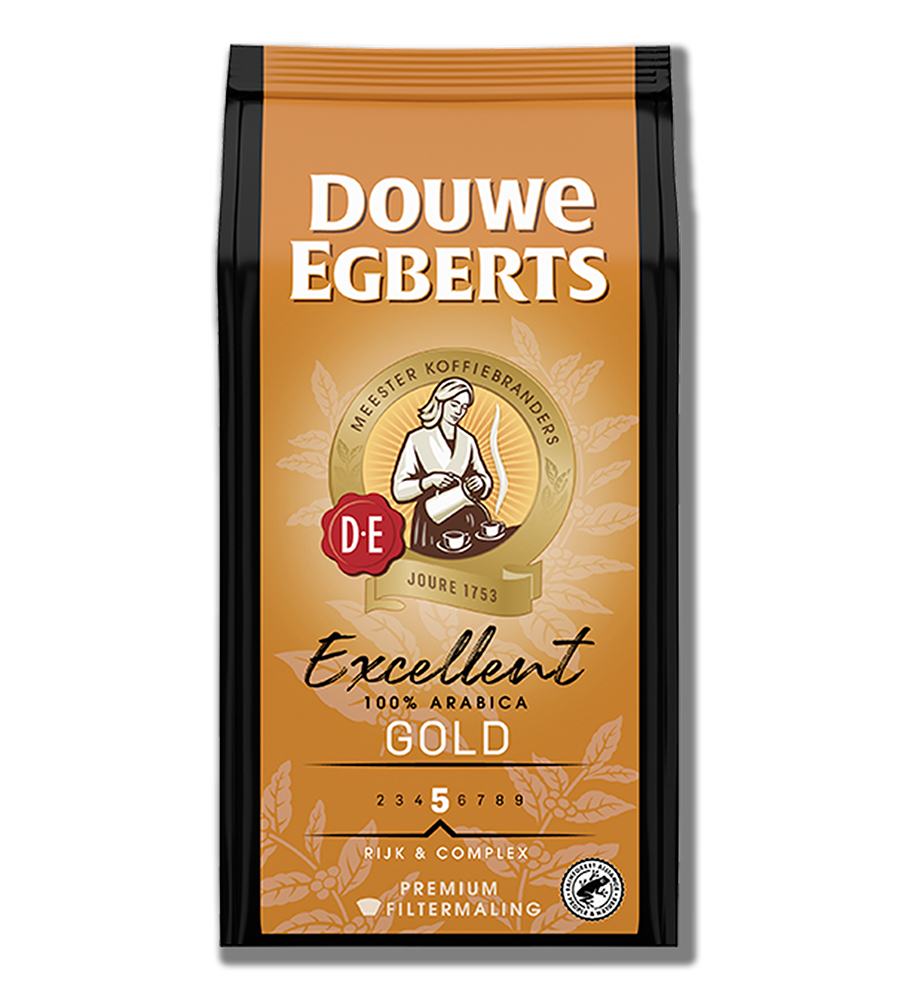 de filter excellent gold front 250gram