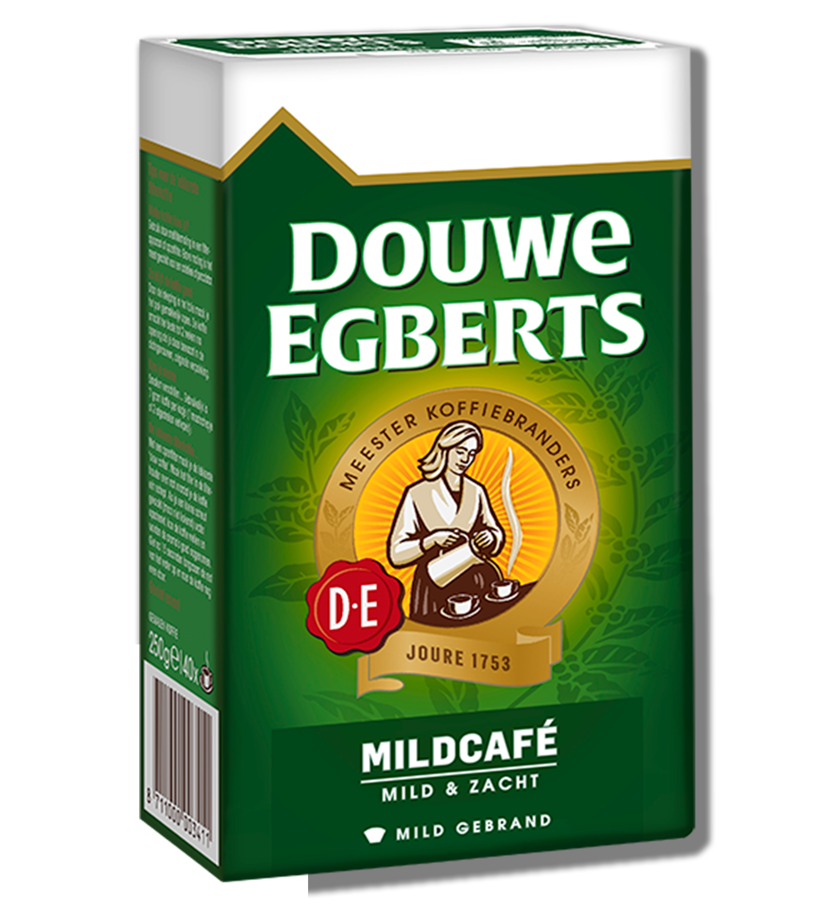 douwe egberts filterkoffie mildcafe zijkant