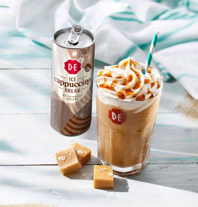 frosty salted caramel ijskoffie recept