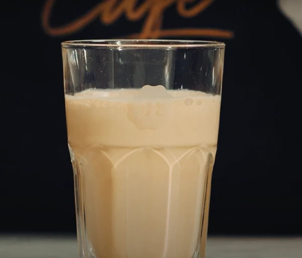 iced cappuccino vanilla recept