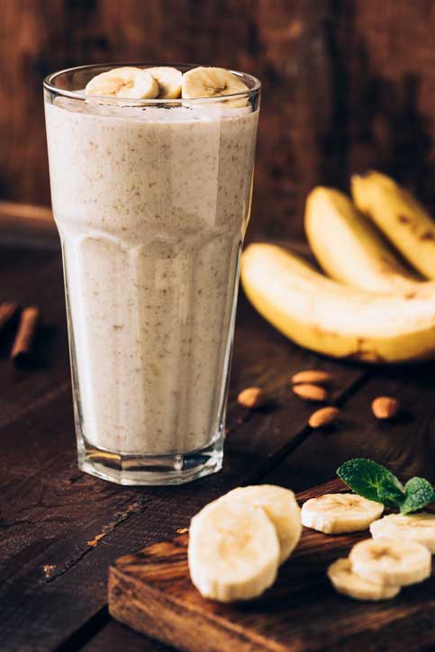 koffiesmoothie banaan kaneel recept